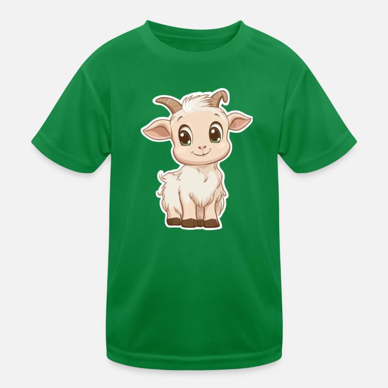 Goat Kids Functional T-Shirt