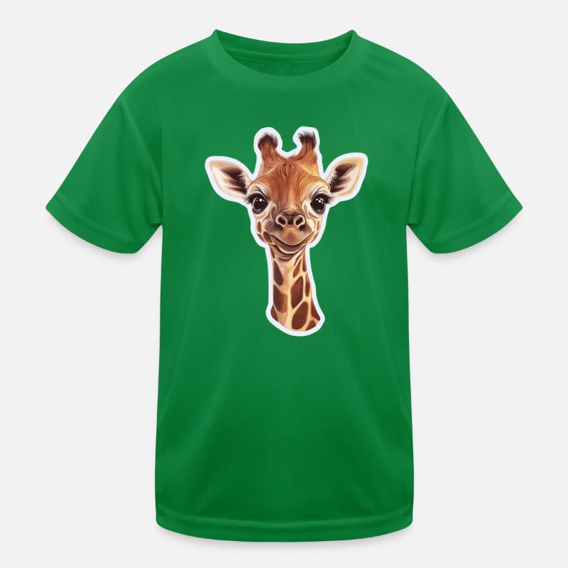 Giraffe Kids Functional T-Shirt