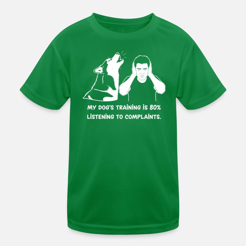 L’éducation canine, c’est être à l’écoute des plaintes T-shirt sport Enfant