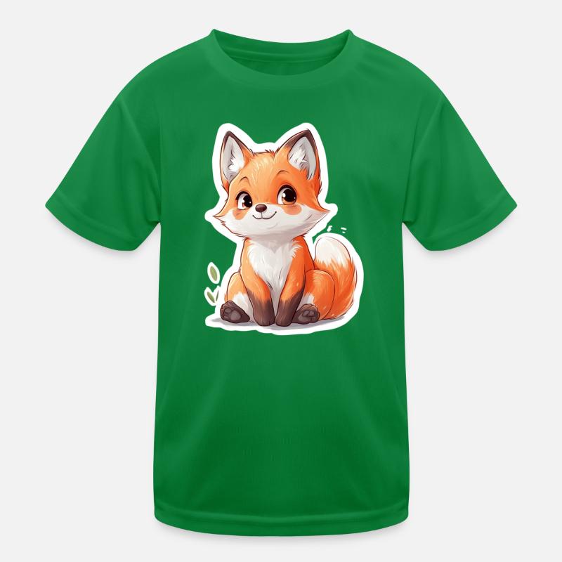Fuchs Kinder Funktions-T-Shirt
