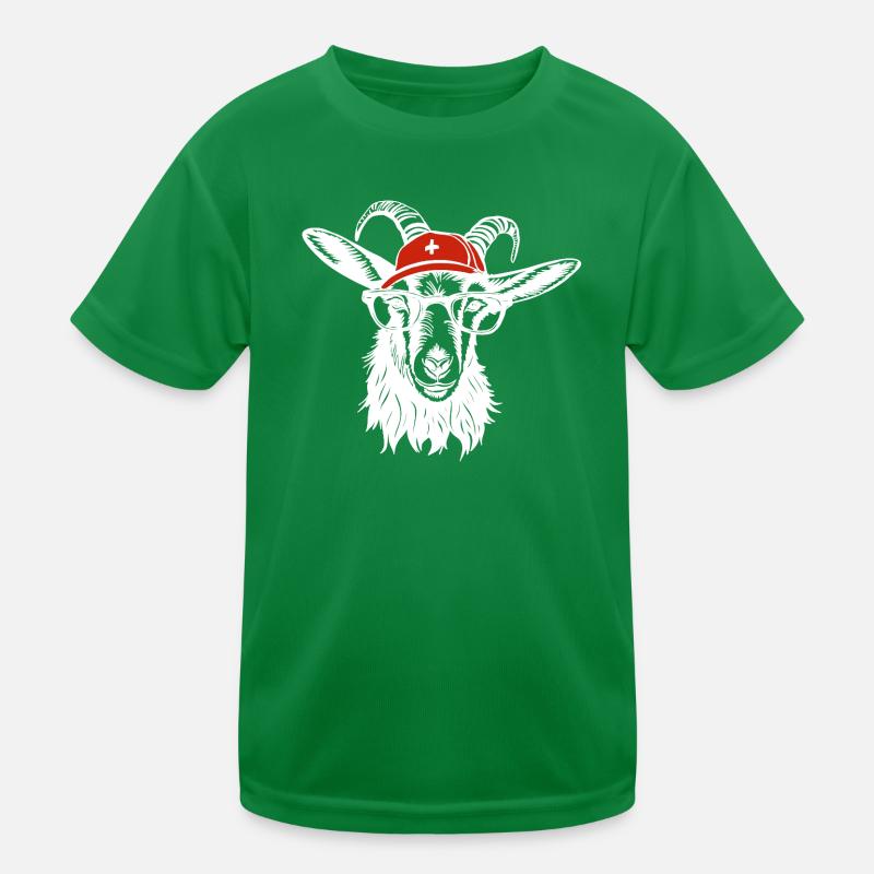 Billy bouc blanc T-shirt sport Enfant