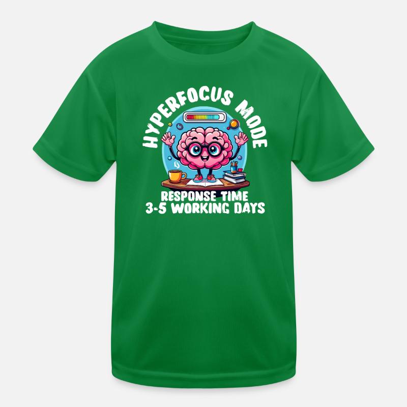 Hyperfocus Loading - T-shirt neurodivergent drôle T-shirt sport Enfant