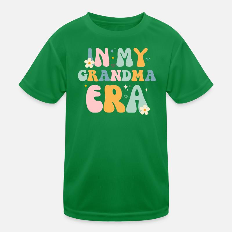 Grandma Tenderness Design Kids Functional T-Shirt