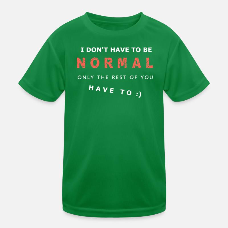 Expressive Courage Phrase Description Kids Functional T-Shirt