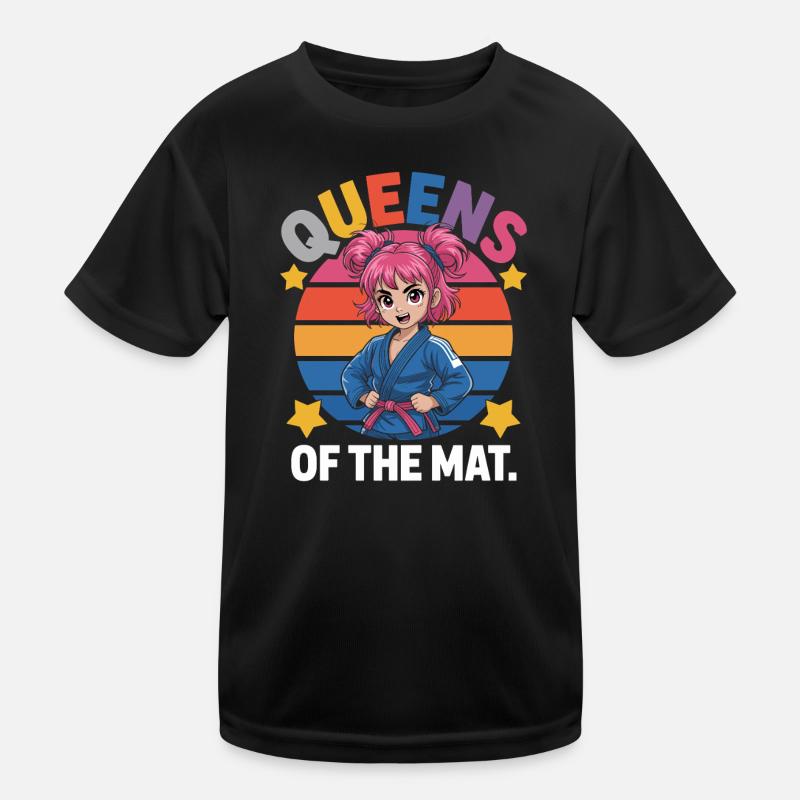Königin des Jiu Jitsu Kinder Funktions-T-Shirt