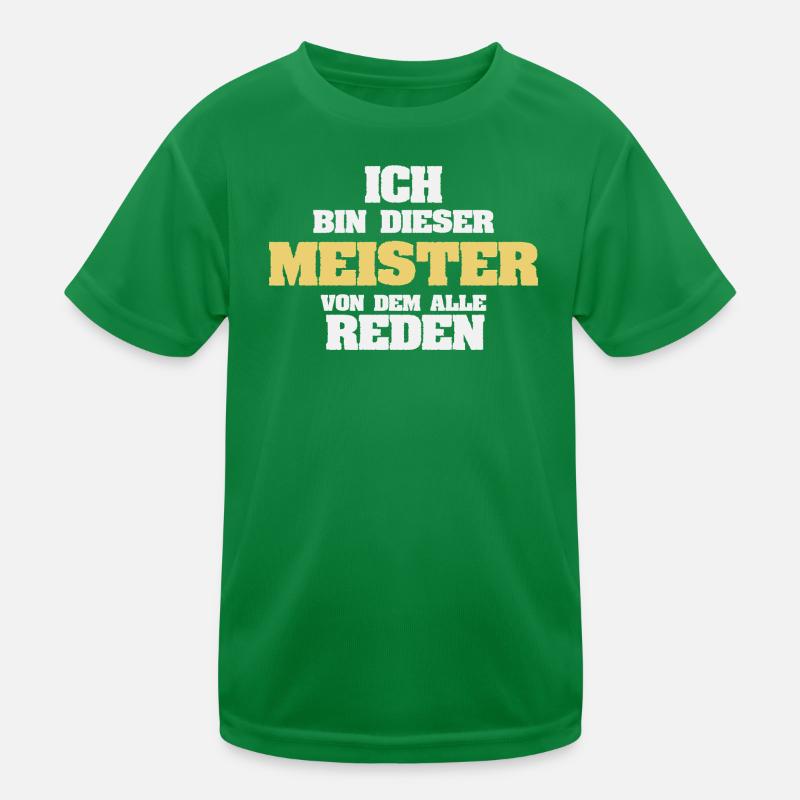 Maître de métier T-shirt sport Enfant