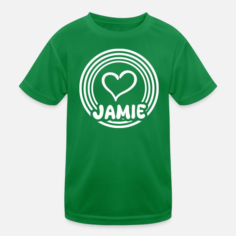 Jamie Kinder Funktions-T-Shirt