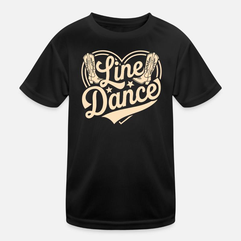 Linedance Kinder Funktions-T-Shirt
