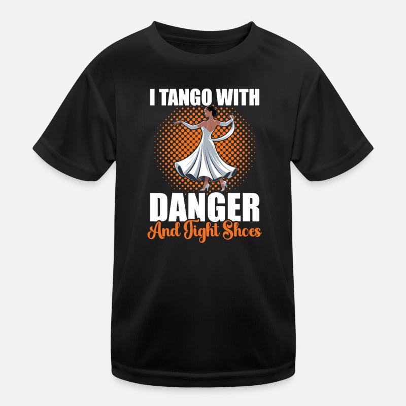 Chaussures de danse Tango École de danse de salon T-shirt sport Enfant
