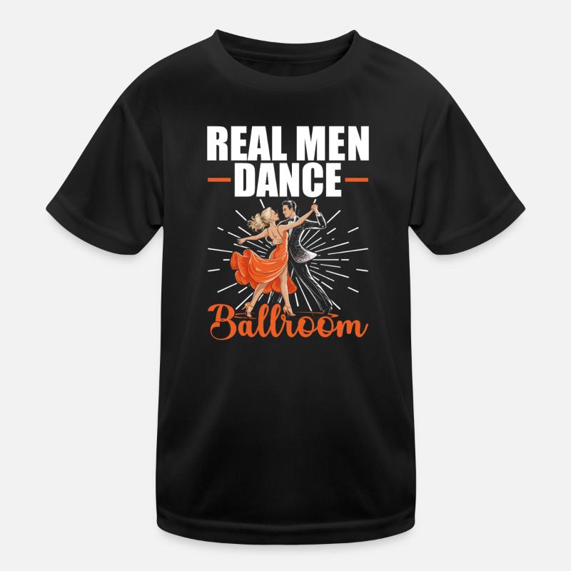 Echte Männer Tanzen Gesellschaftstanz Ballroom Kinder Funktions-T-Shirt