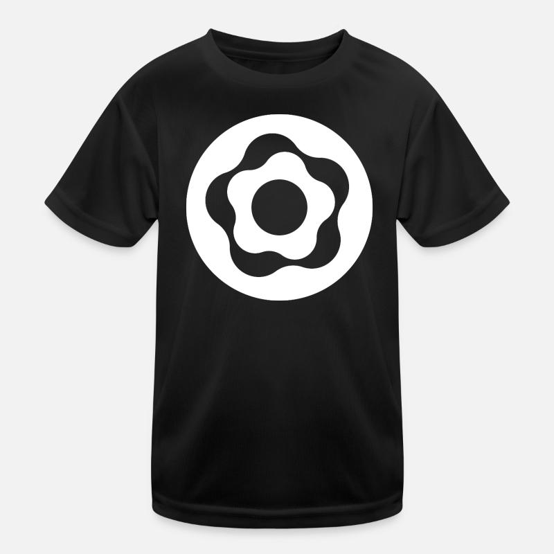 Doughnut - Kids Functional T-Shirt - black