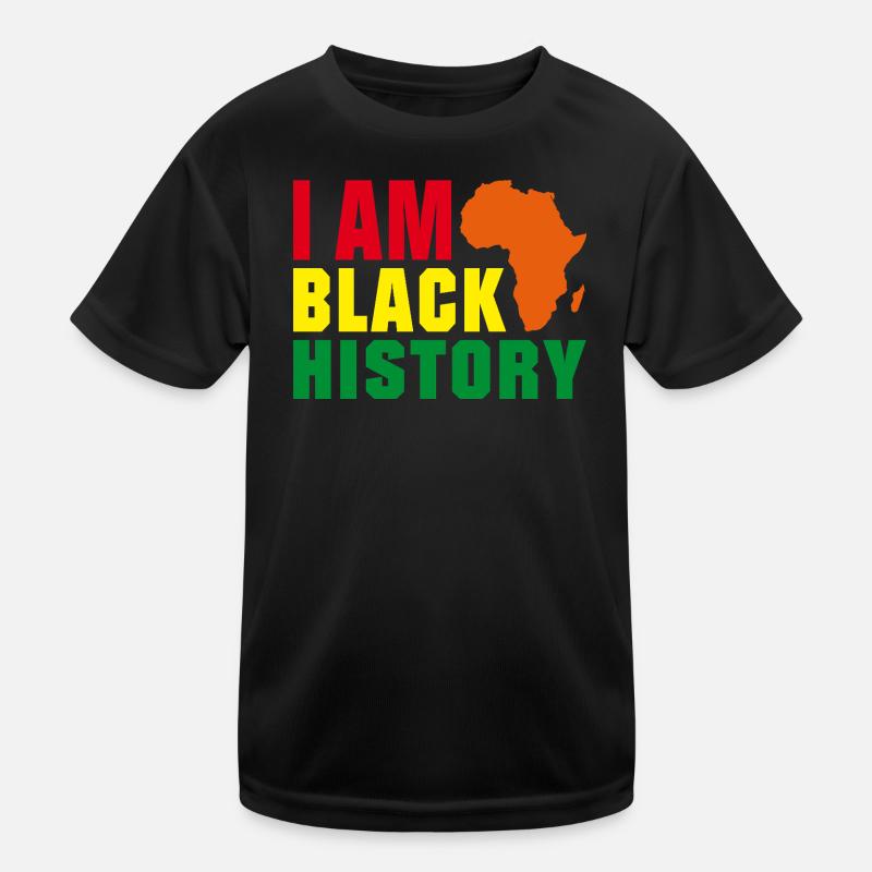 I am Black History Kids Functional T-Shirt