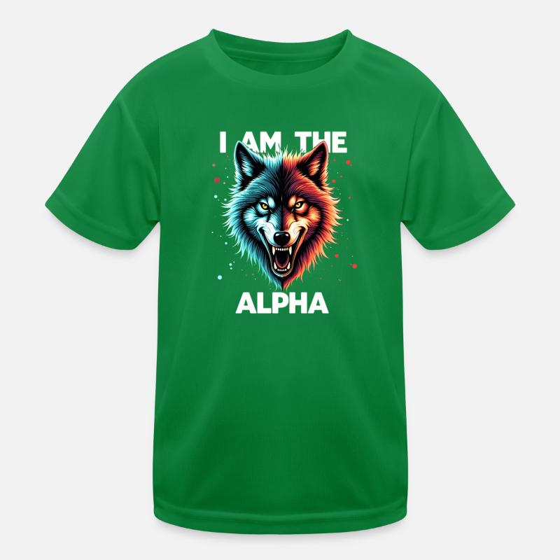 Je suis le loup alpha T-shirt sport Enfant