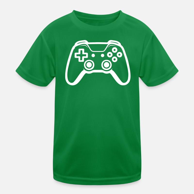 Icône du joypad de la manette de jeu T-shirt sport Enfant
