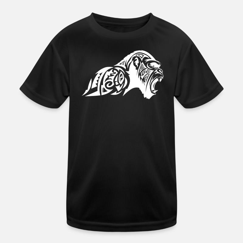 Gorilla Beast Tribal Kinder Funktions-T-Shirt