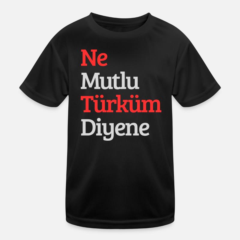 Turk Kinder Funktions-T-Shirt