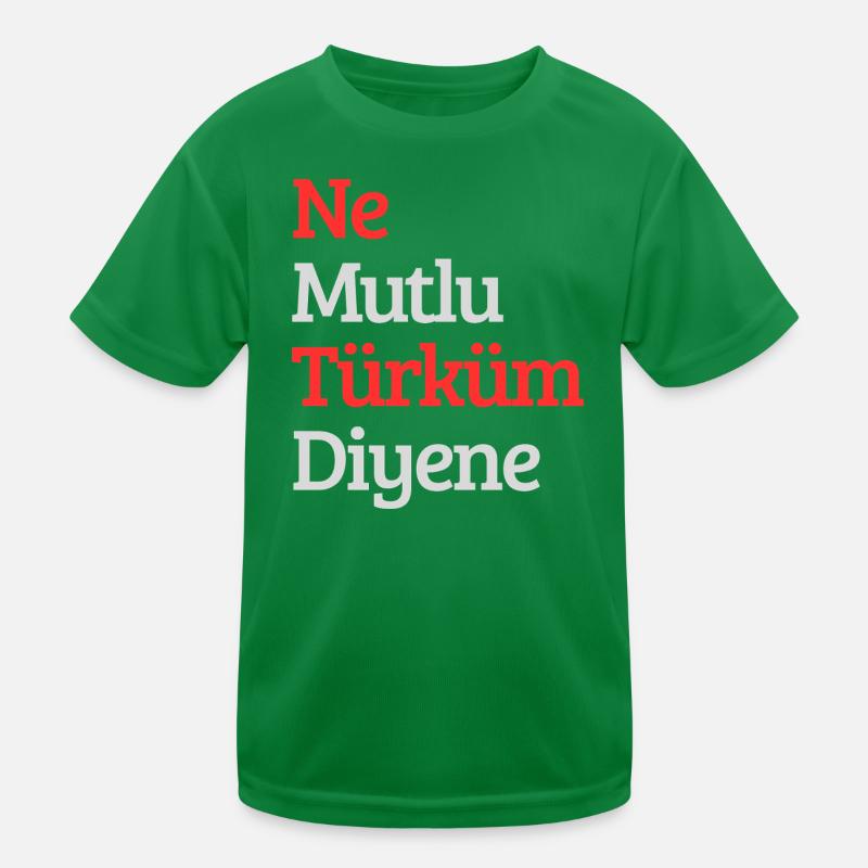 Türk Kids Functional T-Shirt