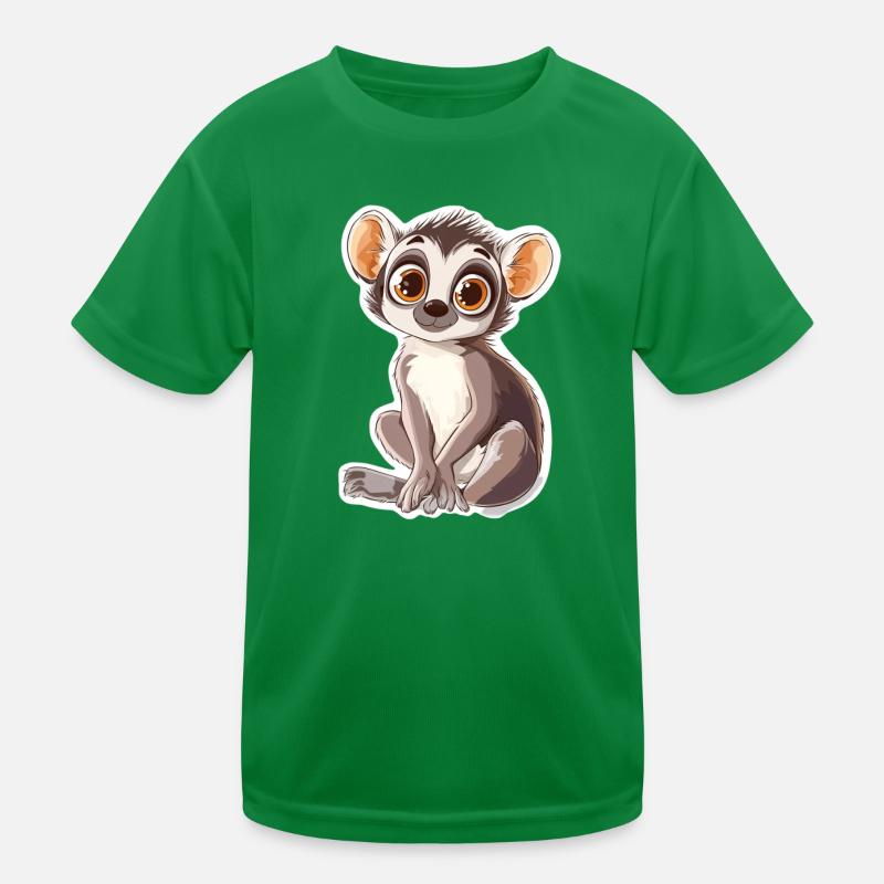 Lemur Kinder Funktions-T-Shirt