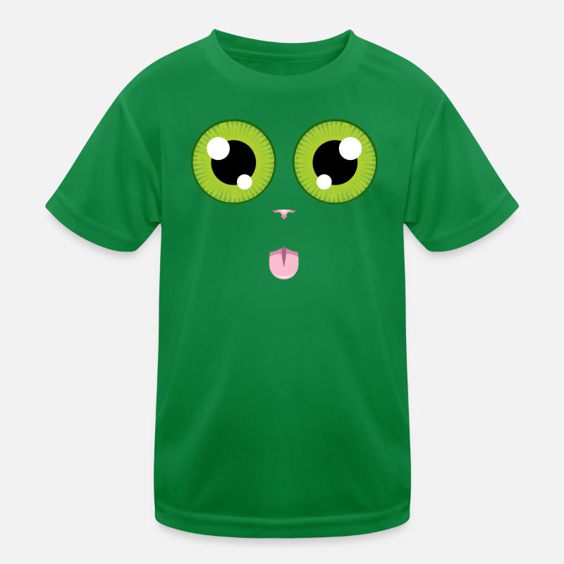 La langue de chat T-shirt sport Enfant