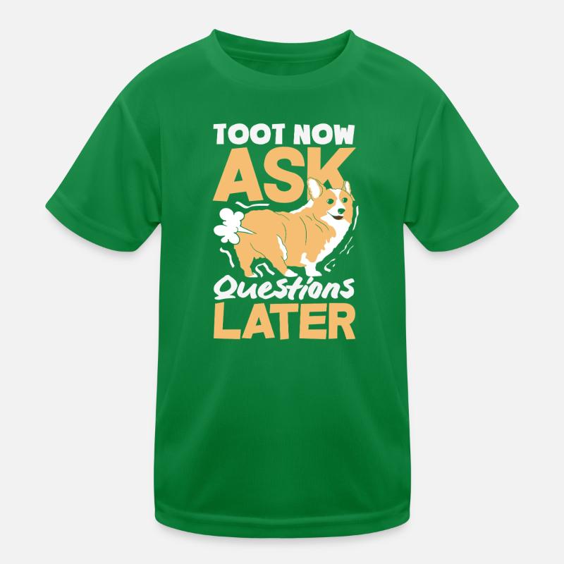 Public Fart Funny Inappropriate Kids Functional T-Shirt