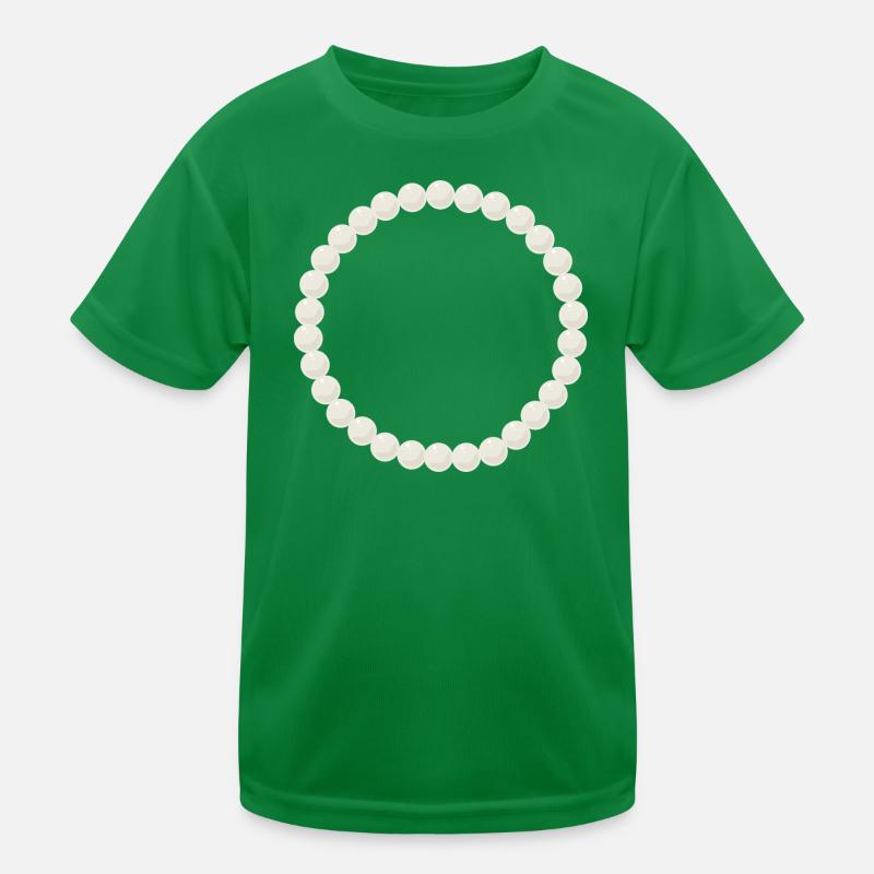 Elegantes Perlenarmband Design Kinder Funktions-T-Shirt