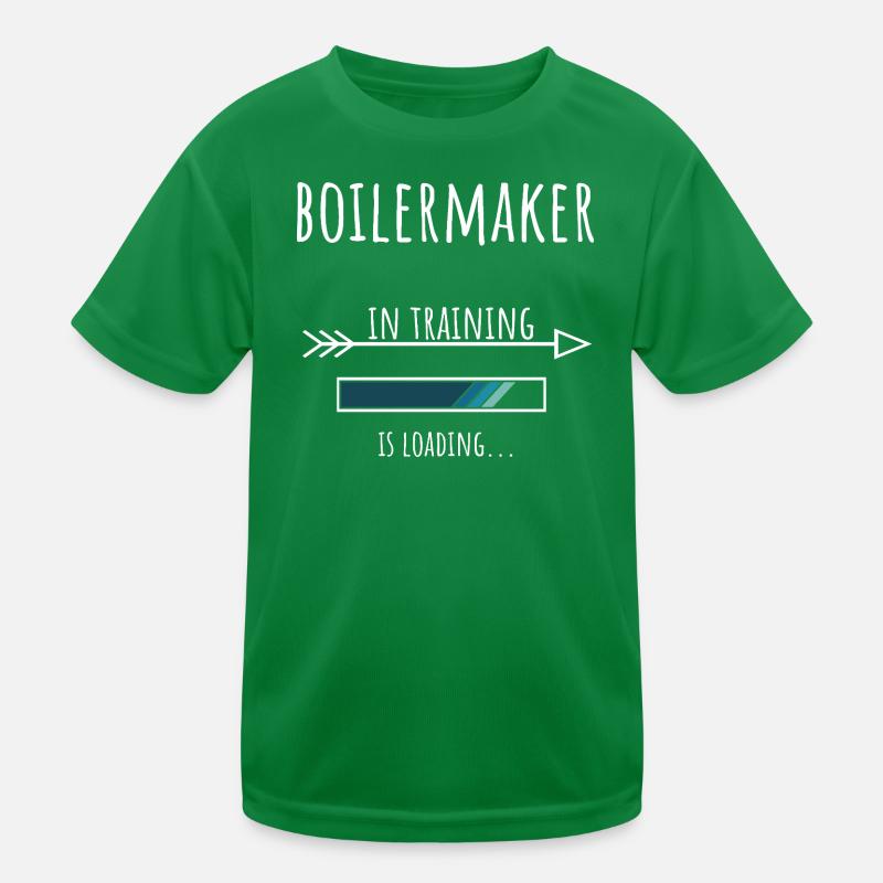Geschenk Beruf Ausbildung Kesselschmied Kinder Funktions-T-Shirt