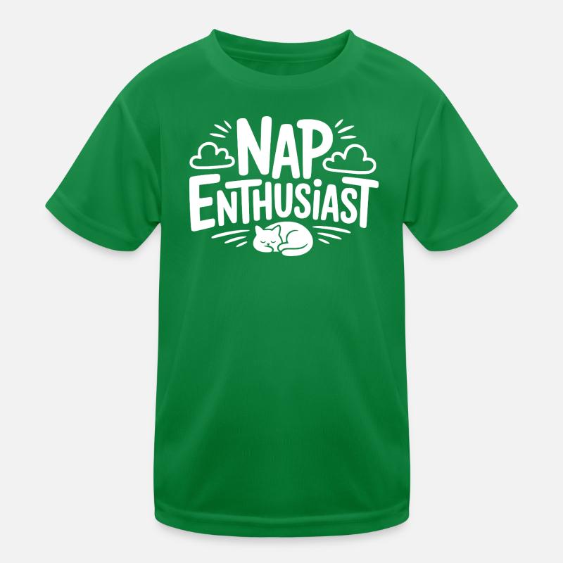Nap Enthusiast Kids Functional T-Shirt