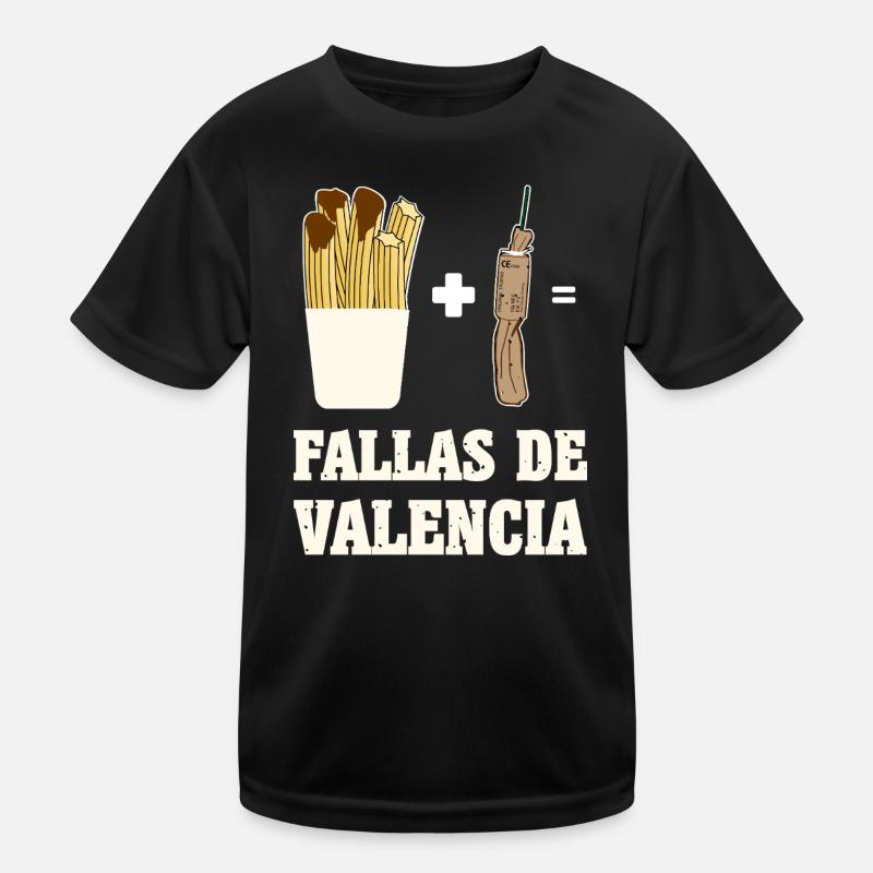 Fallas Pyro Chorrus Kids Functional T-Shirt