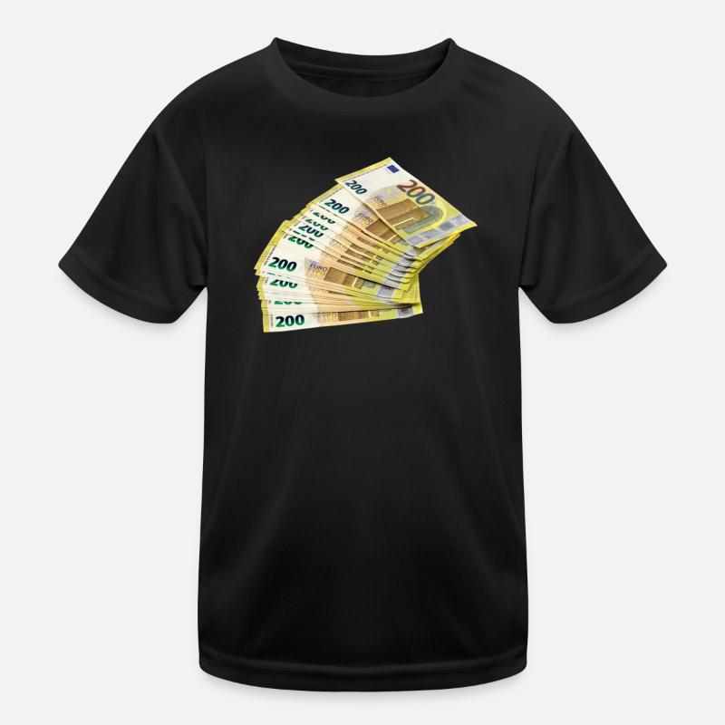 Conception noble des billets en euros T-shirt sport Enfant