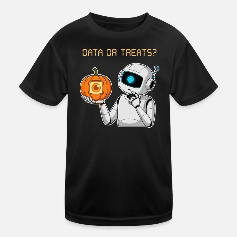 Data or Treats ? Kids Functional T-Shirt