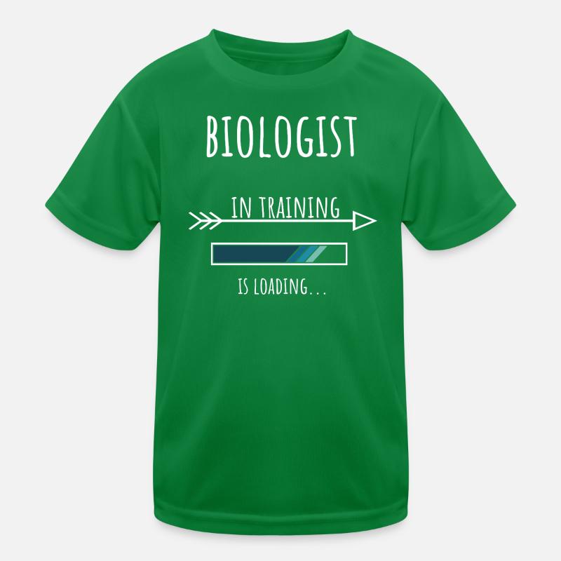 Biologist Geschenk Beruf Ausbildung Biologe Kinder Funktions-T-Shirt