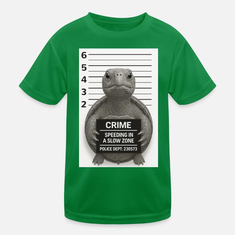 Turtle – Too fast for the territory Kids Functional T-Shirt