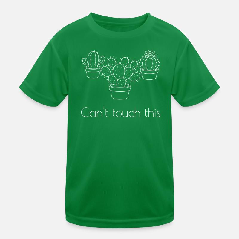 Conception amusante de cactus T-shirt sport Enfant