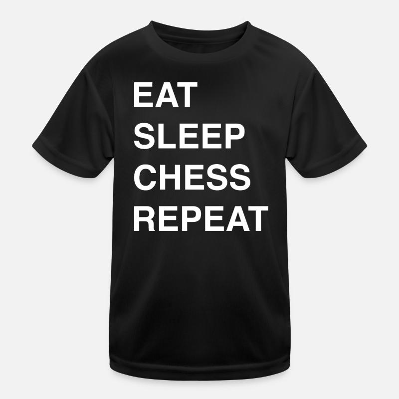 Schach Idee und Chess Sprüche Kinder Funktions-T-Shirt