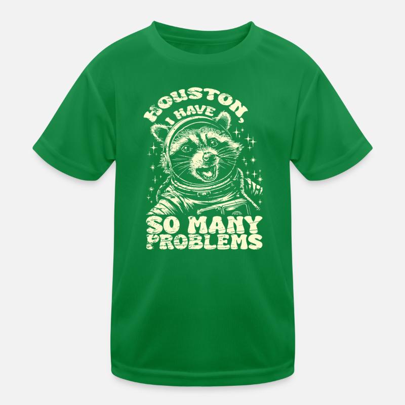 Houston I have so many problems Vintage Kinder Funktions-T-Shirt
