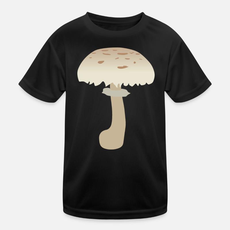 Illustration de champignon parasol minimaliste T-shirt sport Enfant