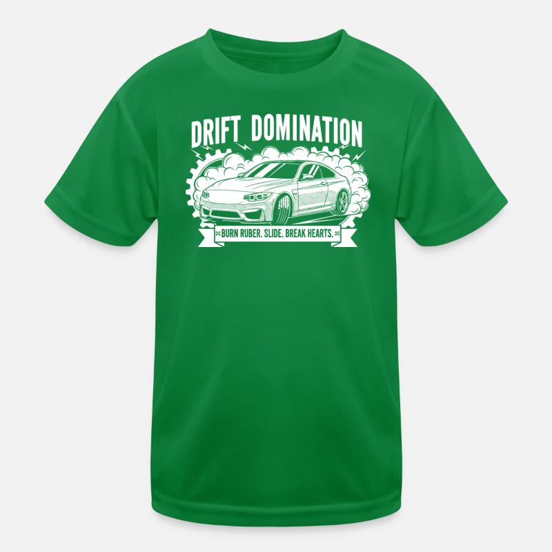 Drift Domination Kids Functional T-Shirt