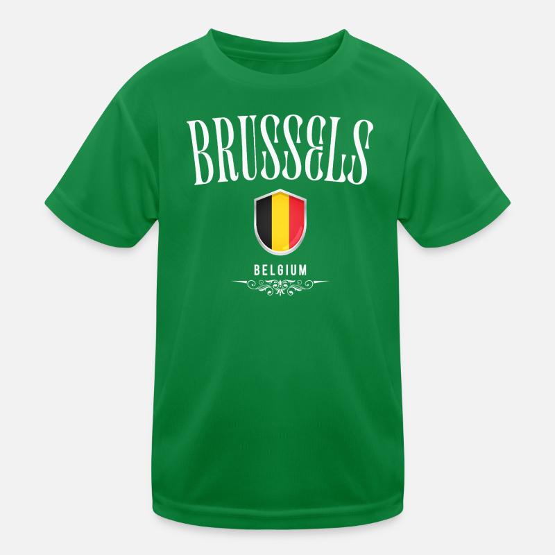Brüssel, Belgien, Souvenir Brüssel Kinder Funktions-T-Shirt