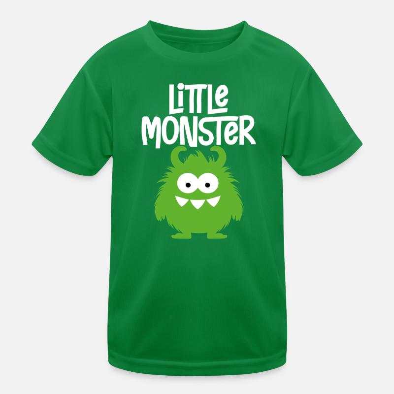 Kleines Monster Kinder Funktions-T-Shirt