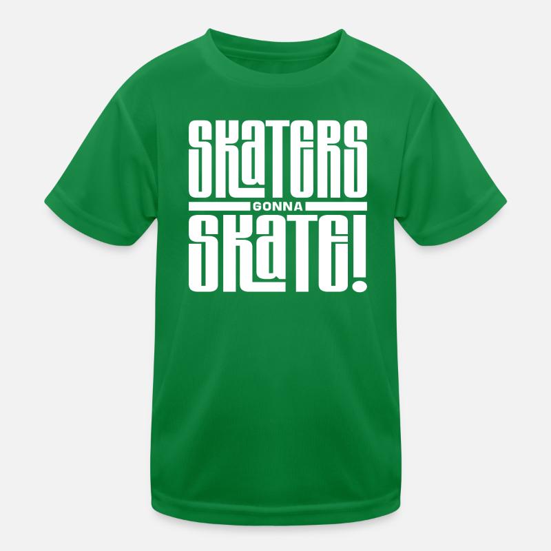 Skaters going to Skate! Kids Functional T-Shirt