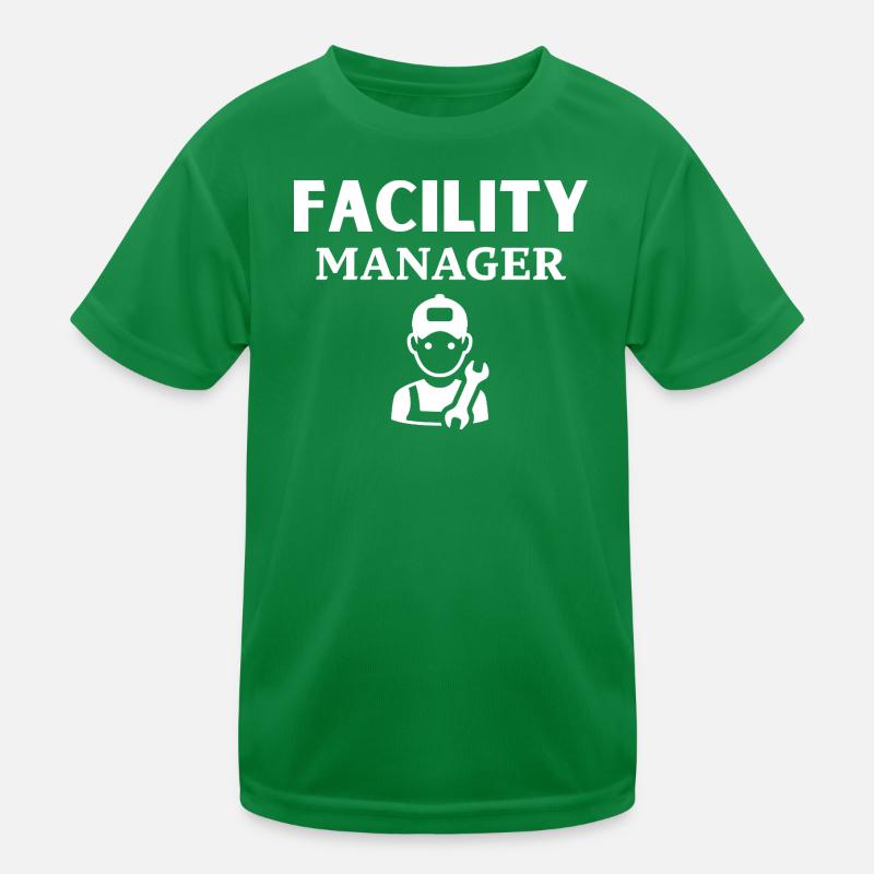 Facility Manager Kids Functional T-Shirt