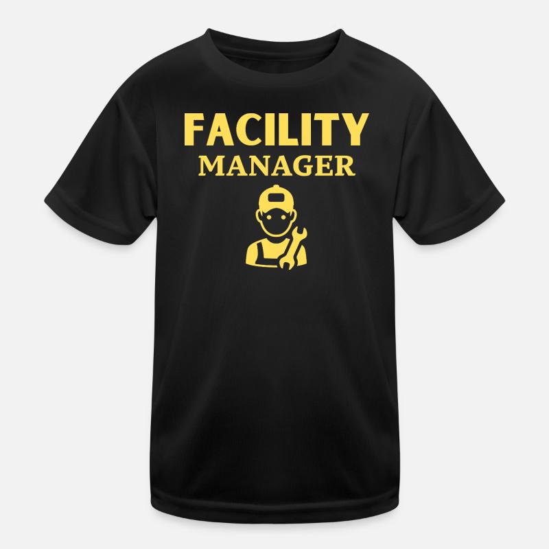 Facility Manager Kinder Funktions-T-Shirt