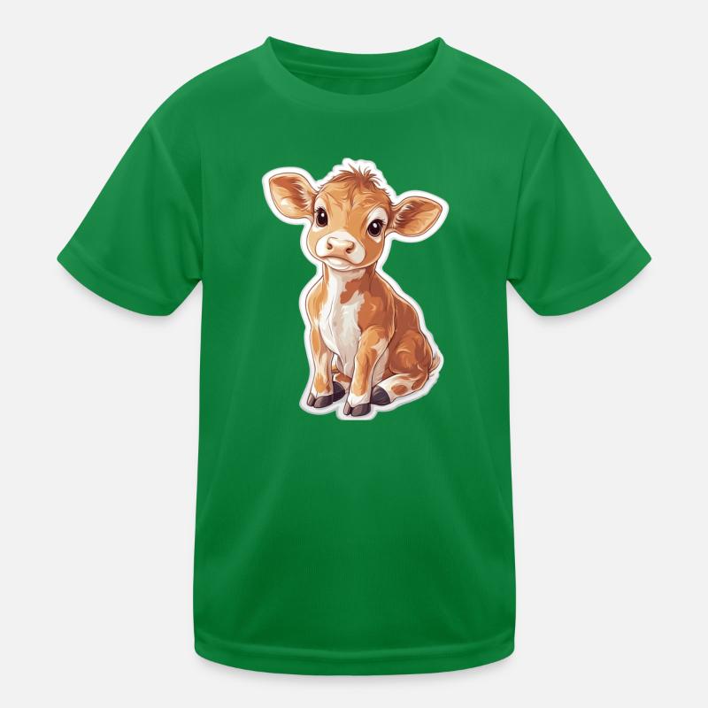 Kuh Kinder Funktions-T-Shirt