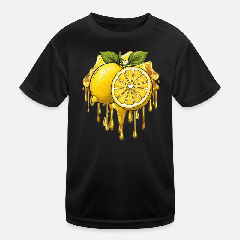 citron T-shirt sport Enfant