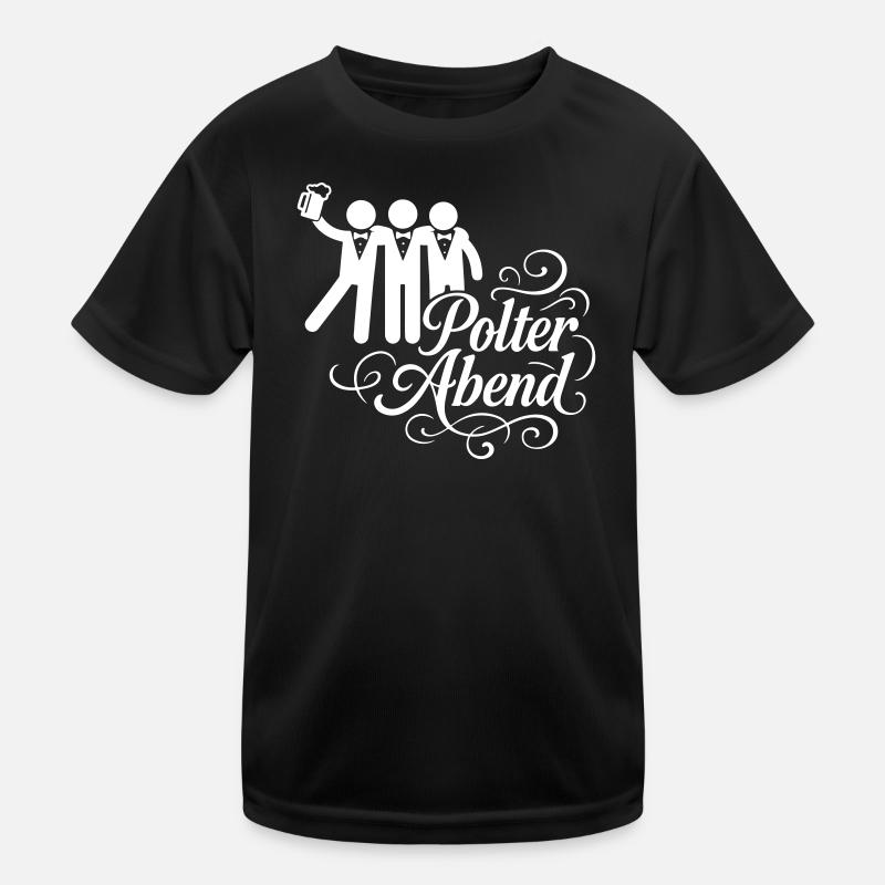 Polterabend Junggesellenabschied Kinder Funktions-T-Shirt