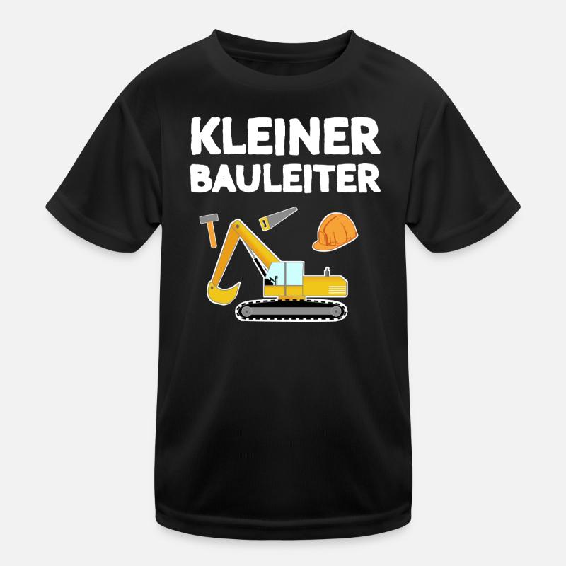 Kleiner Bauleiter Kinder Design Kinder Funktions-T-Shirt