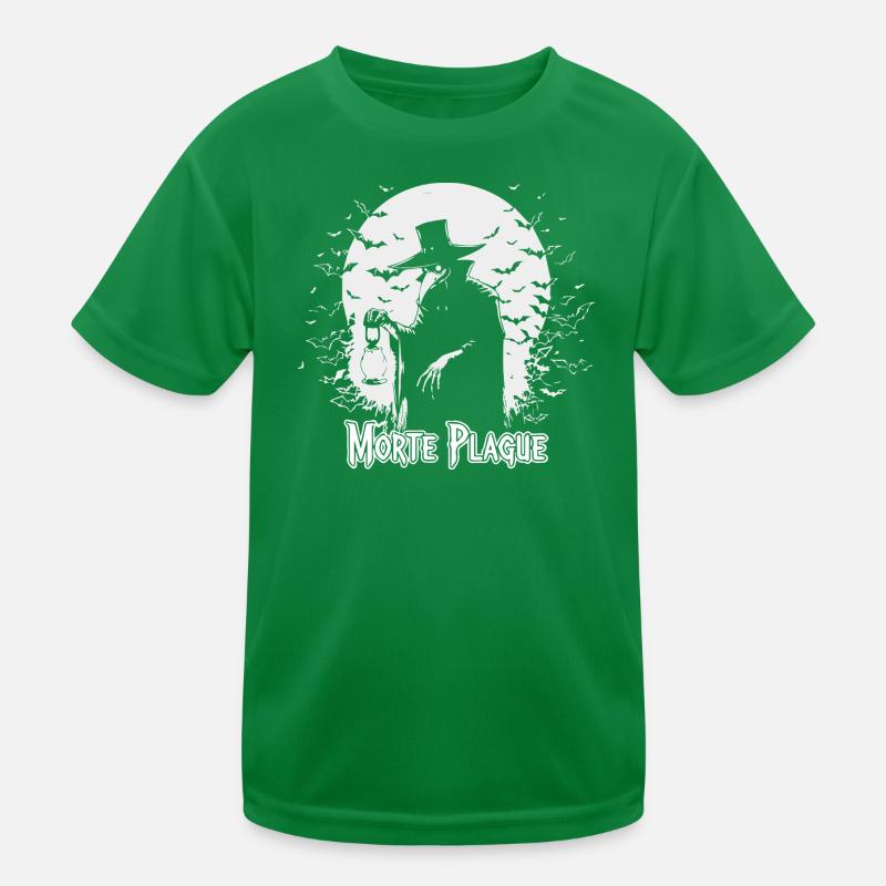 Mystical Witchcraft Moon Design Kids Functional T-Shirt