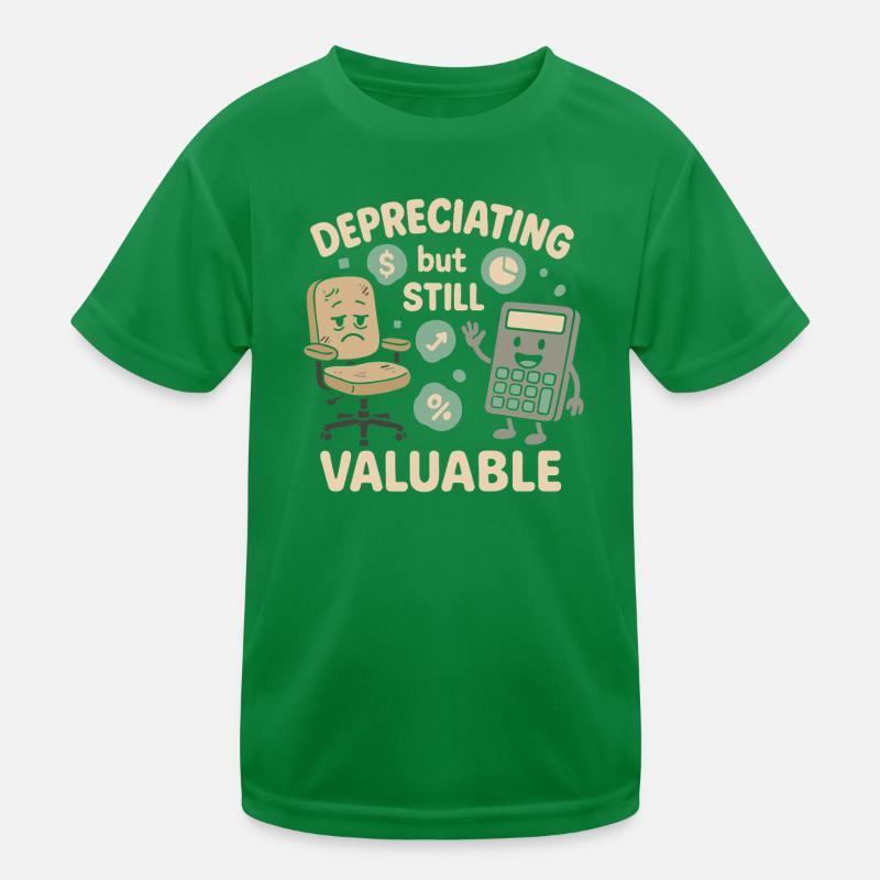 Blagues d’un étudiant en comptabilité cpa en formation excel T-shirt sport Enfant
