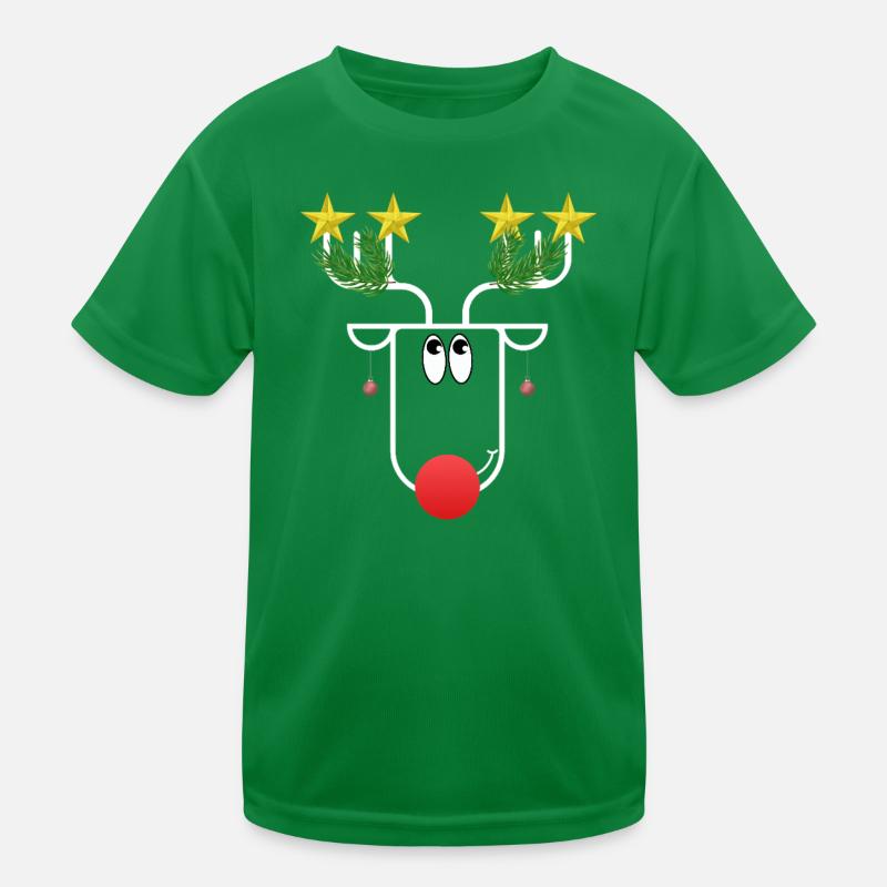 L’orignal de Noël un peu différent - méga drôle T-shirt sport Enfant
