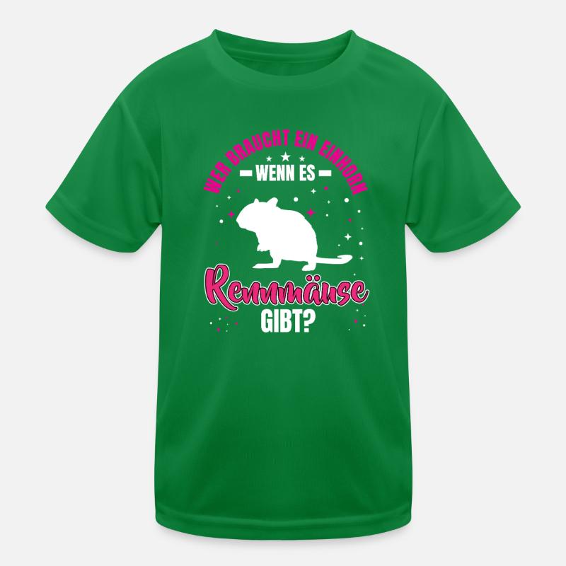 Gerbil is real rodent Gerbil Kids Functional T-Shirt